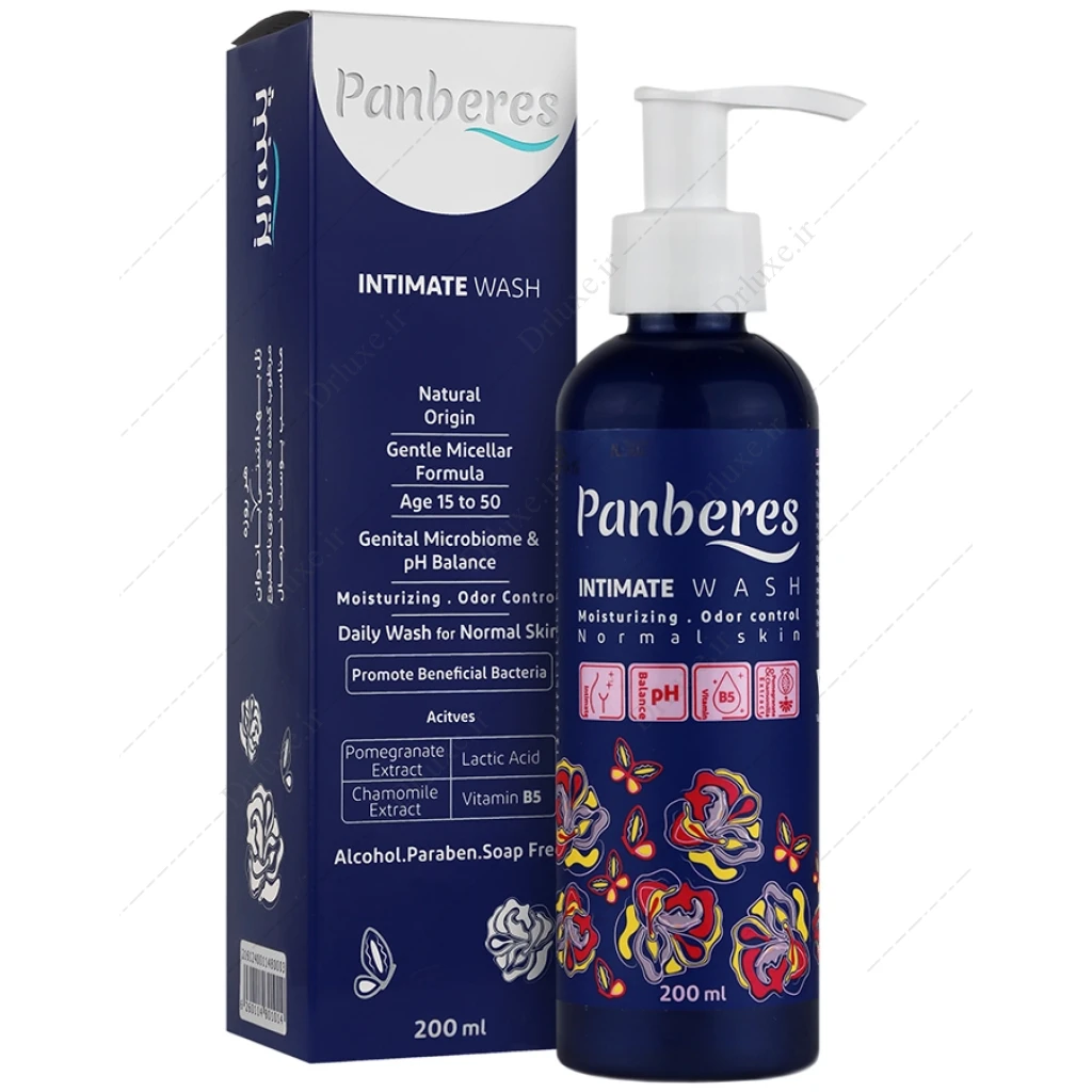 ژل بهداشتی روزانه بانوان پنبه ریز پوست نرمال 200 میلی‌لیتر